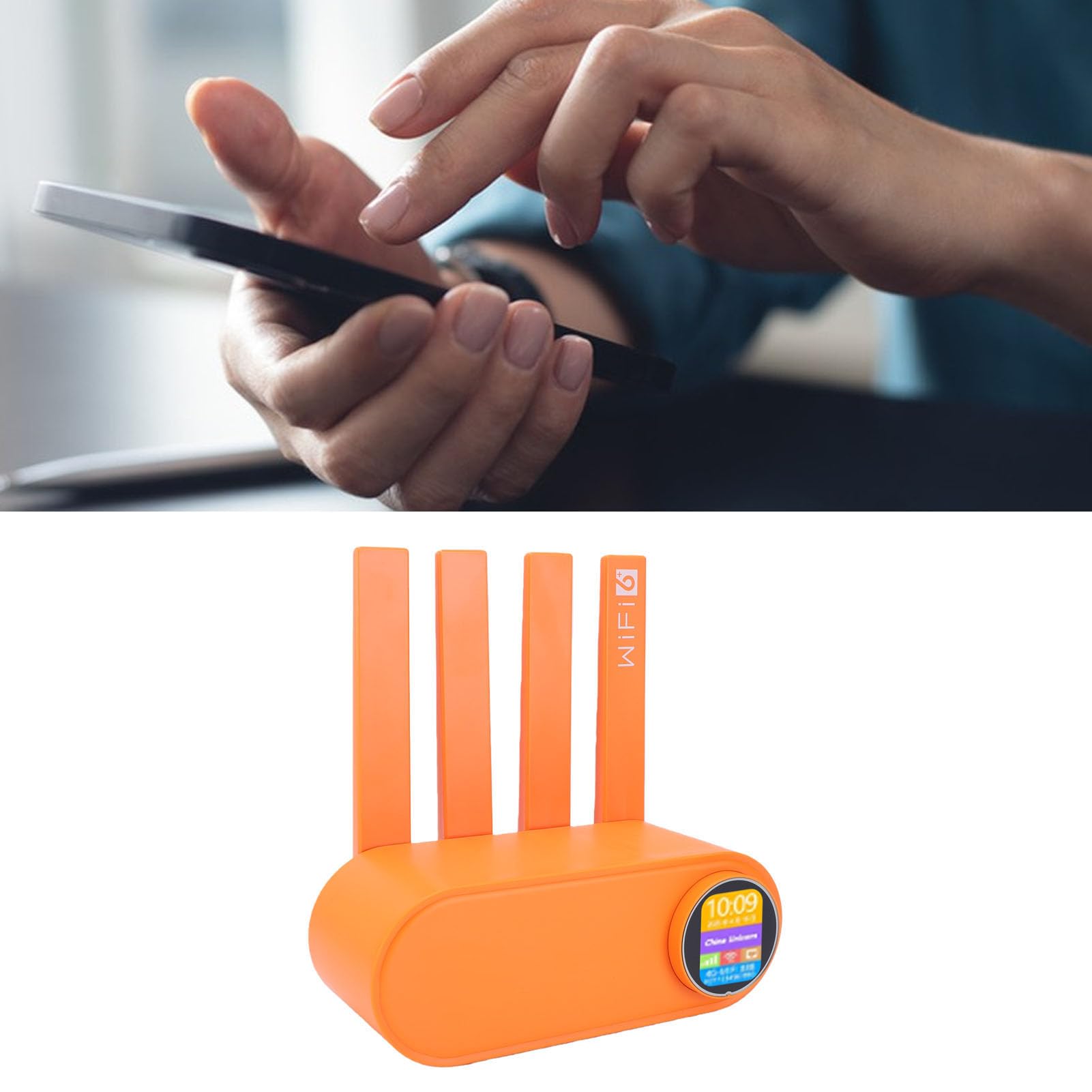 Router WiFi 4G LTE Sbloccato, Hotspot Wireless da 300 Mbps con Slot per Scheda SIM e 4 Antenne Ad Alto Guadagno, Ideale per Viaggi, Casa e ufficio. Connessione WiFi Fino a 32