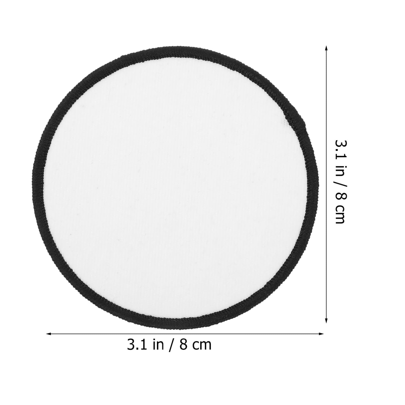 JEWEDECO 50pezzi Toppe Termoadesive Per Riparazione Abbigliamento Patch Di Applique Per Sublimazione Facili Da Applicare Su Vestiti e Accessori Per Decorazioni e Riparazioni Fai Te