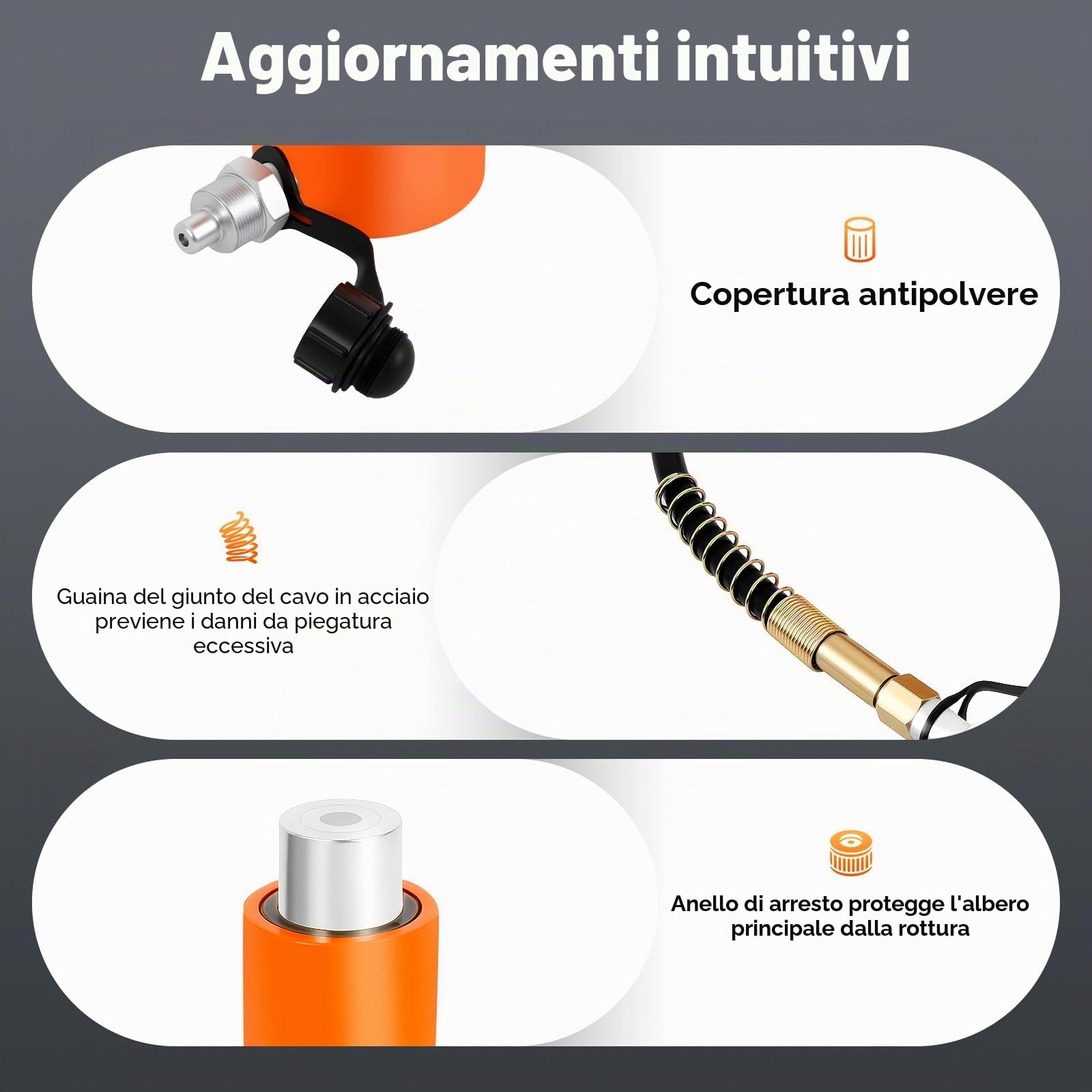 Pompa idraulica manuale da 20 tonnellate, cilindro idraulico da 50 mm con pompa e tubo da 1 m, Pompa idraulica manuale per cilindro di pressione per richtsatz, utensili idraulici, presse