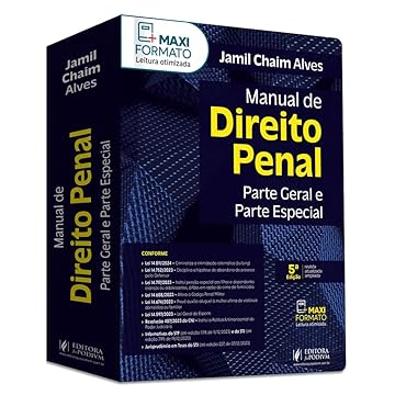 Capa do livro Manual de Direito Penal - Parte Geral e Parte Especial