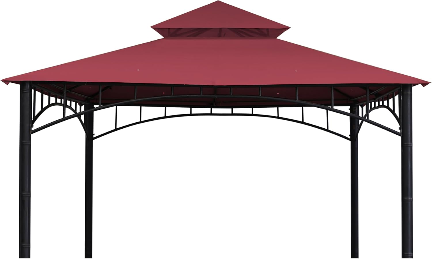 Replacement Canopy roof Cover for Target Madaga Gazebo Model L-GZ136PST, (Burgundy)