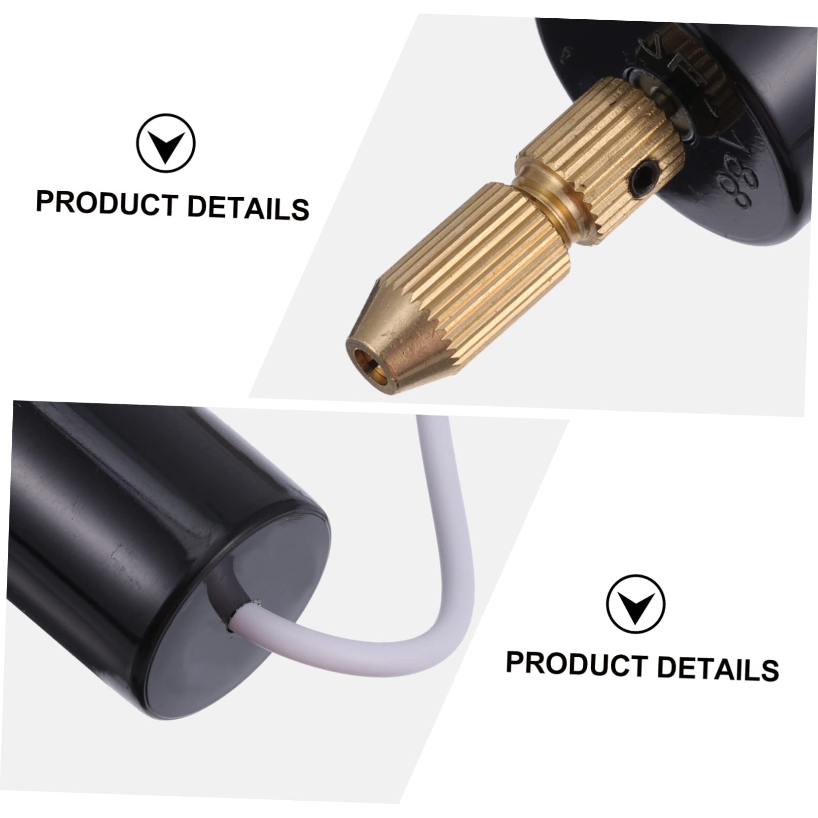 HOMSFOU 345pezzi Mini Trapano Elettrico Cordless Per Incisione e Lavori Di Finitura Completo Con Accessori Per Usb Ricaricabile Leggero e Versatile Per Hobby e Fai Te