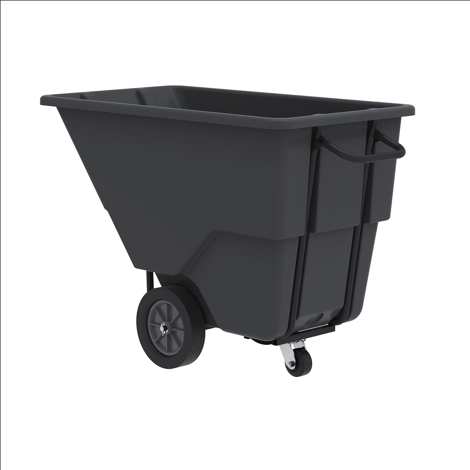 AkroMils 77405BLACK AkroTilt HeavyDuty 0.5 Cubic Yard