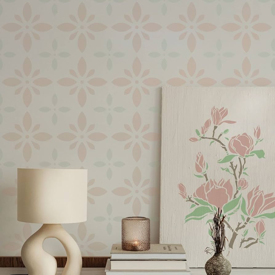 Amazon.com: GSS Designs Floor & Wall Stencils - 12x12Inch