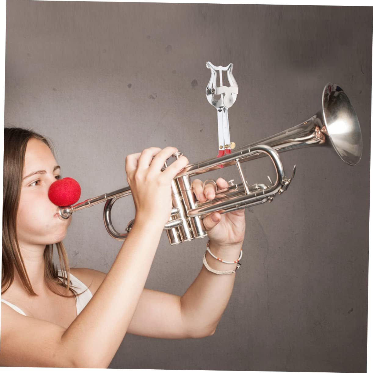 VICASKY 6stücke Trompeten-lyre Mit Notenhaltern Leichtes Marching Lyre Für Trompete Und Klarinette Praktischer Notenclip Für Musiker Und Bands