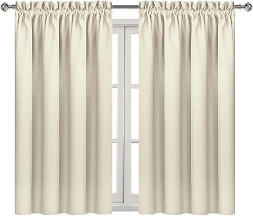 Miniatura 9 de DWCN - Cortinas opacas para dormitorio, con bolsillo para barra, aislamiento térmico, para reducir el ruido, cortinas para sala de estar, 38pulgadas