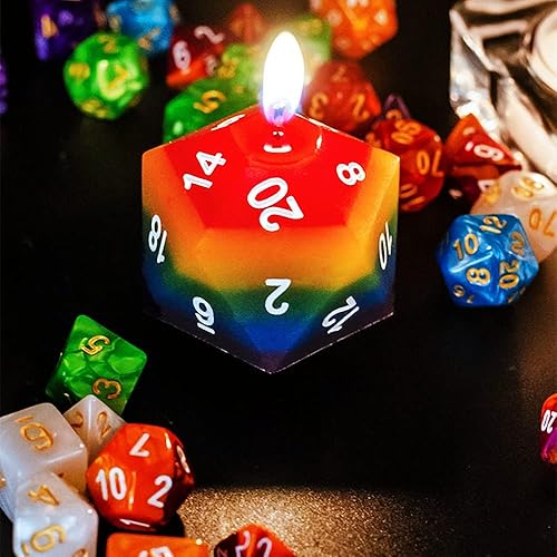 Miniatura 7 de Molde de resina de dados poliédricos grandes, 2 estilos con números de letra, molde de silicona para manualidades de resina epoxi, decoración de