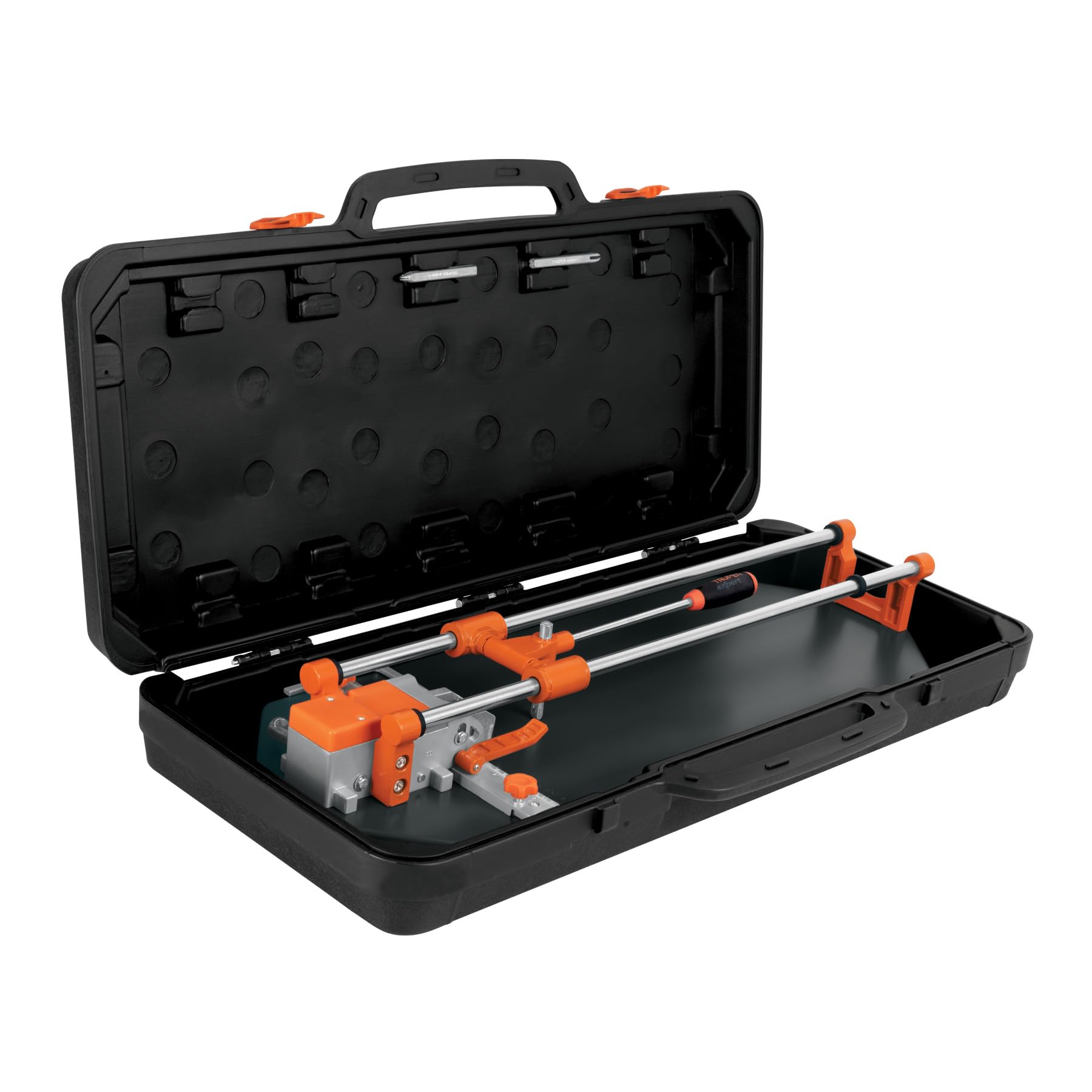 Tagliapiastrelle con cuscinetti 23.6 in valigetta, Truper Expert