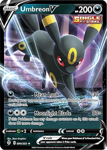 Umbreon V - 094203 - Ultra Rare - Espada y escudo - Cielos en evolución