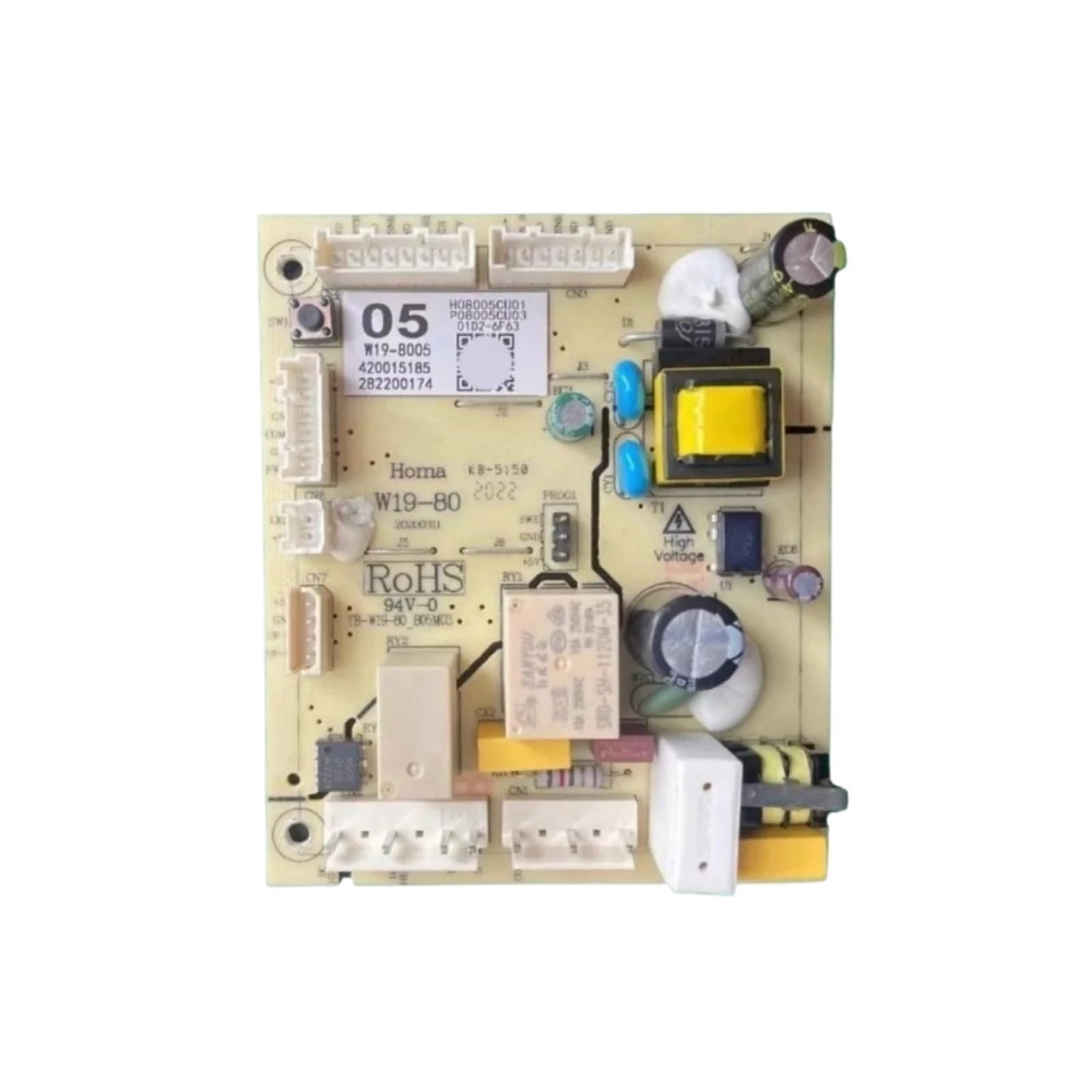 Refrigerator Control Board ,Compatible For Homa，W19-80 05 Circuit PCB Fridge Motherboard Freezer Parts