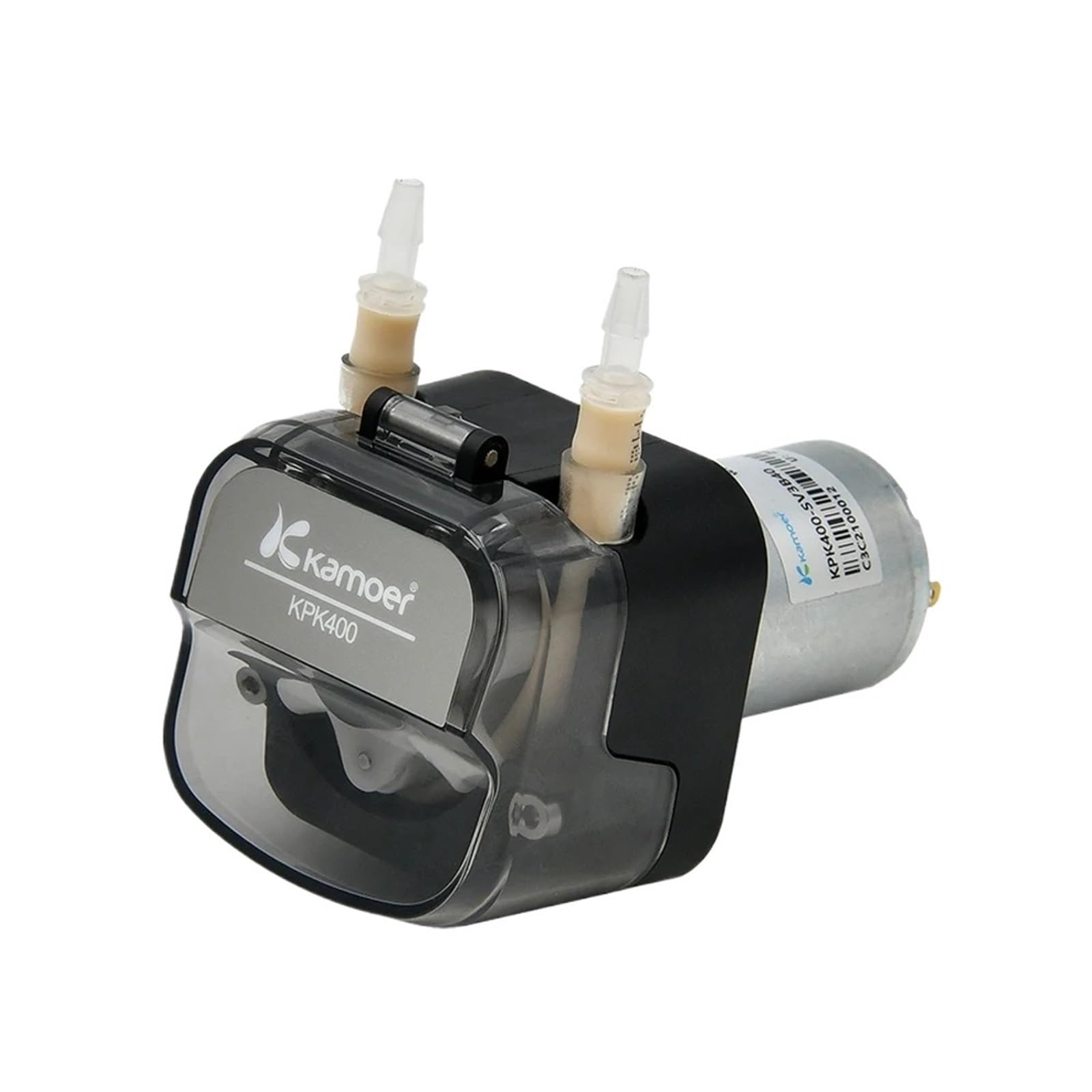 1 bomba peristáltica de alto caudal KPK400 de 400 ml/min, motor de 12 V y 24 V CC, bomba autocebante, bomba dosificadora de tubo BPT for laboratorio(Kpk400-sv3b40-24v)
