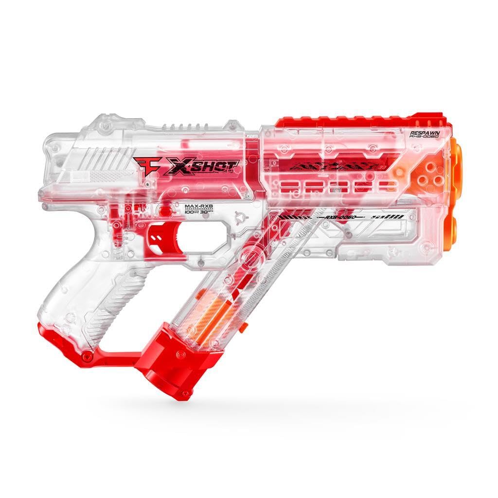Amazon.co.jp: X-Shot - Chaos Respawn Faze - 透明ボールブラスター