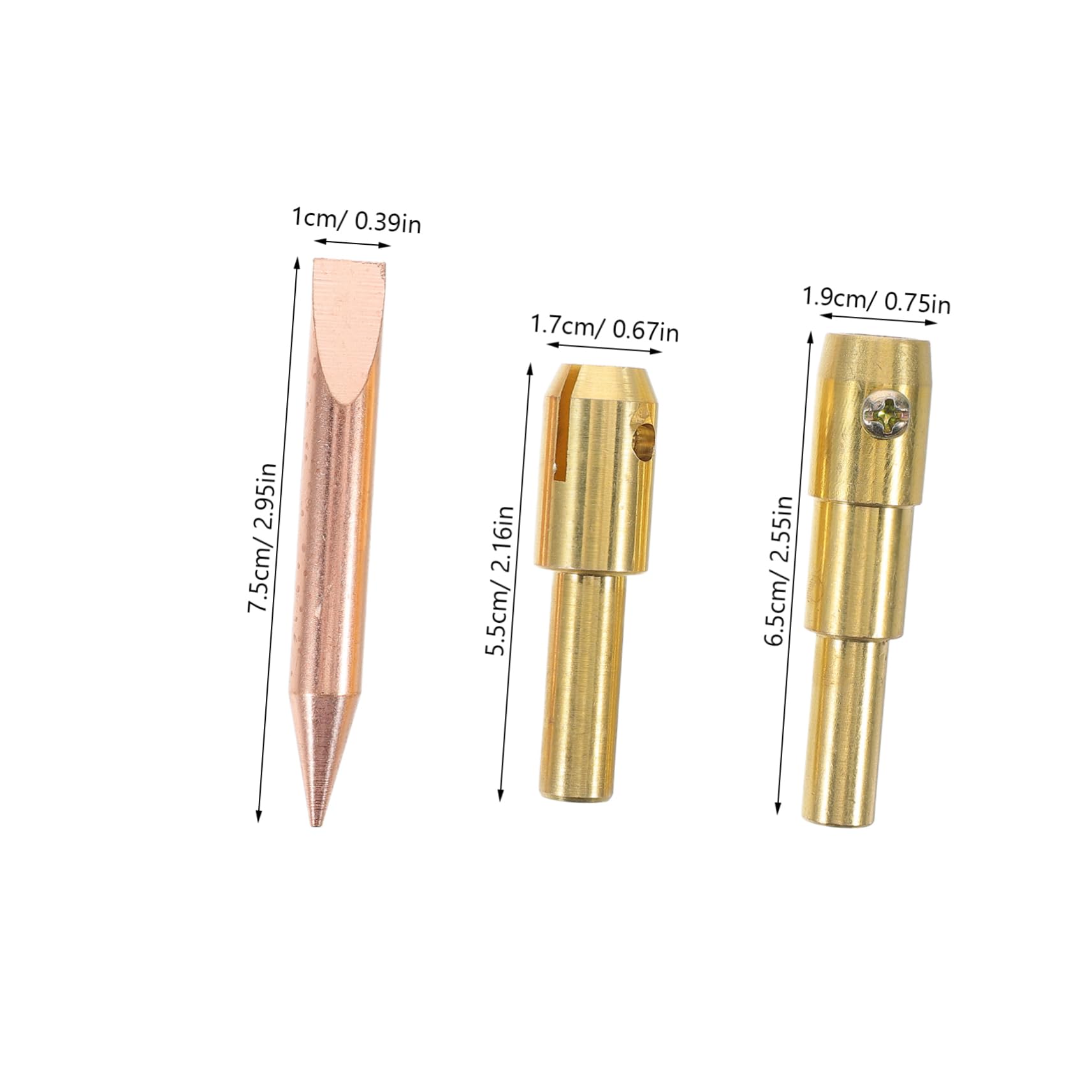 Alipis Spot Welder Chuck Welding Tips Auto Body Repair Kit Plastic Welder Smoothing Tips Dent Remover Tool