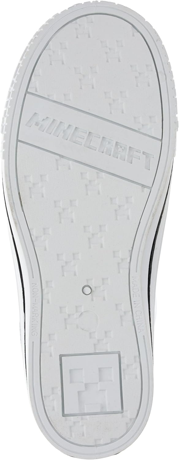 Minecraft Boys Creeper Slip-On Shoes for Little Kids, Sport, Skate, Casual - Image 5