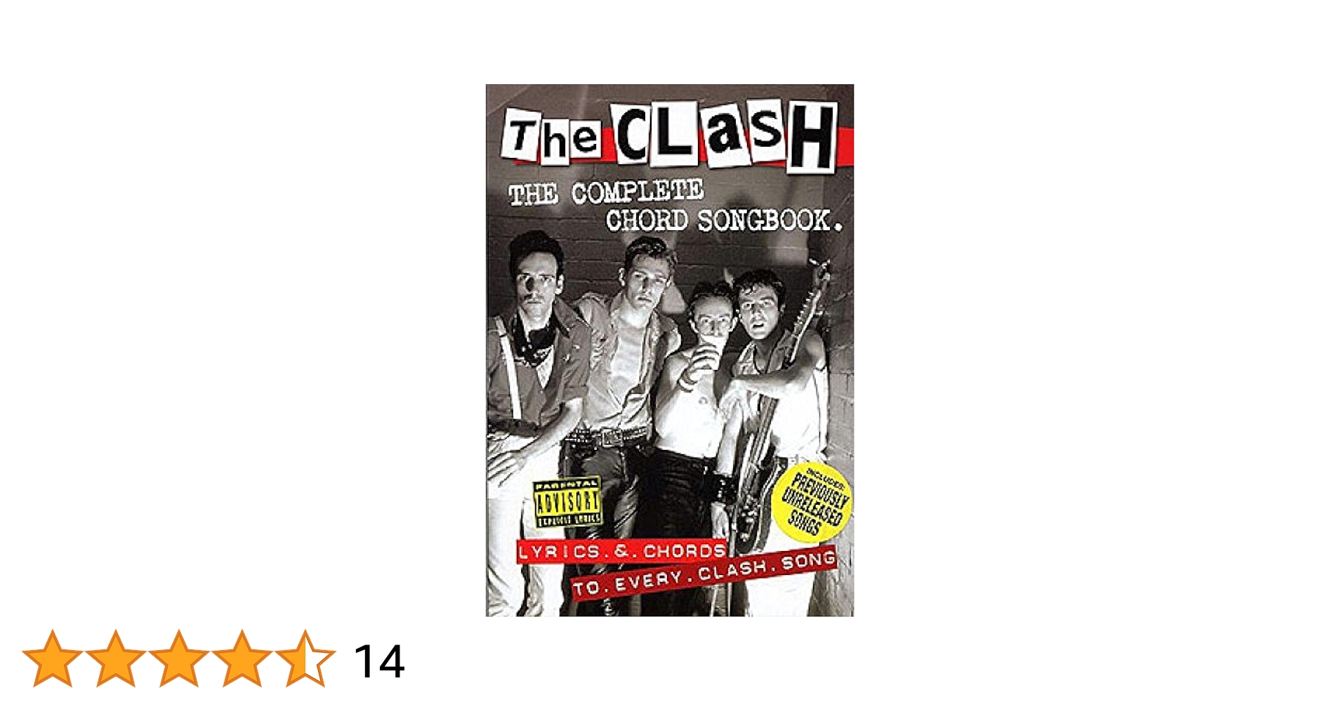 洋書 The Clash: The Complete Chord Songbook Amazon | The Clash: The Complete Chord Songbook | Rock