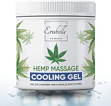Cream with Hemp Seed Oil Cold Effect 275ML | Massage Gel with Menthol Aroma | Light Texture and Refreshing Feeling | With Natural Extracts | Topical Use