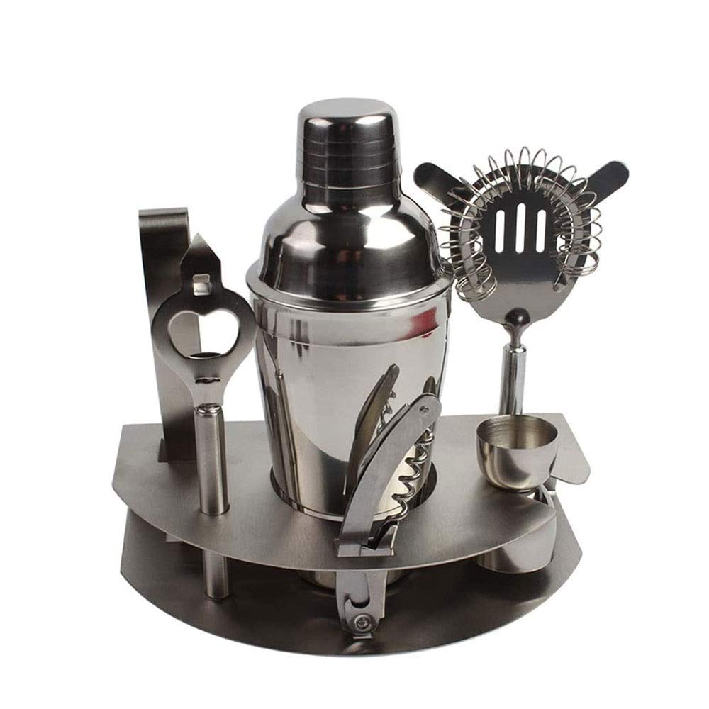 Set da barman, Kit baristaSet shaker for cocktailSet di attrezzi da bar in acciaio