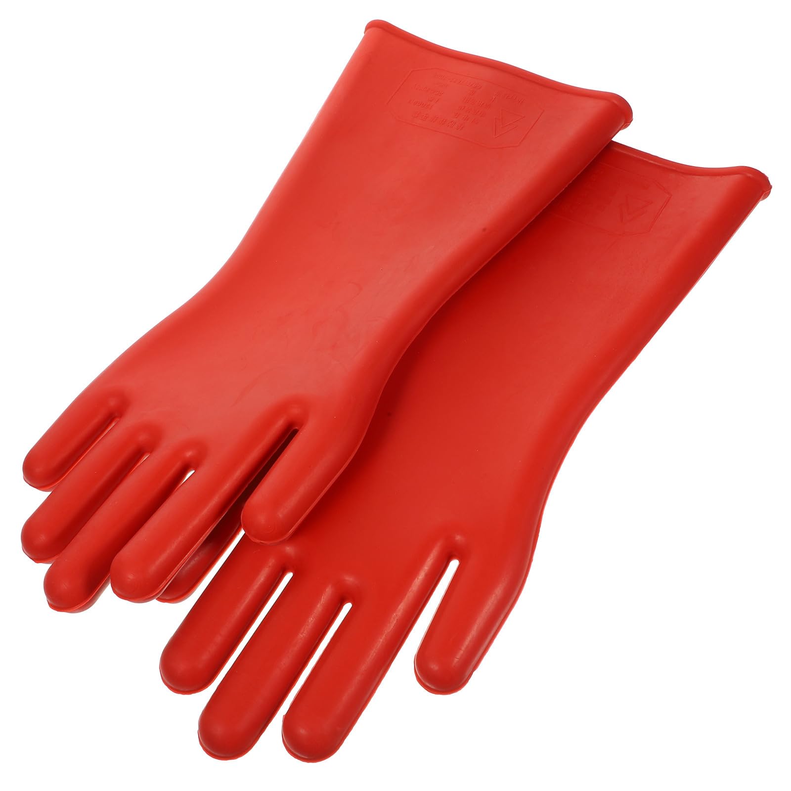 Moufles Isolants 1 Paire pour Électricien en Caoutchouc Rouge Résistance à L'abrasion et, Haute Tension pour Travaux de pour Hommes