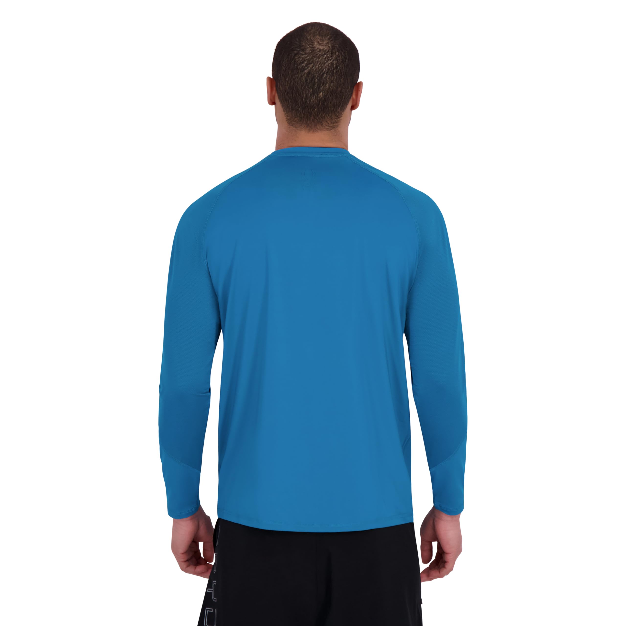 Spyder Long Sleeve Rashguard – UPF+, Quick-Dry, Swim Shirt, Surfing, Hiking, Workouts Camisa de protección de Sarpullido, Swell, M para Hombre