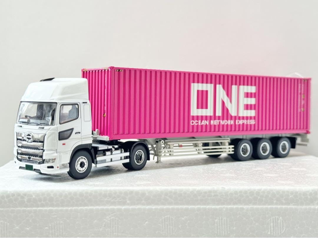トミカ】日野・プロフィア海上コンテナトレーラーHINO デコトラ