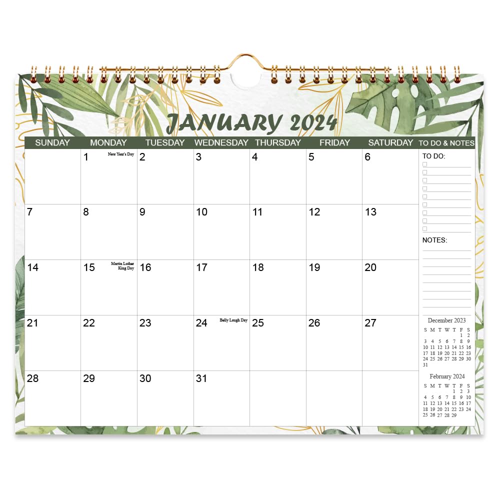 amazon-com-2024-calendar-wall-calendar-2024-with-thick-paper-12-months-calendar-from-january-2024-december-2024-11-5-x-14-5-green-leaf-office-products