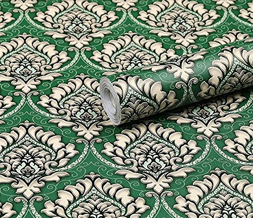 See full amazon price history chart for CRIMSON DECORS™ Bottle Green Damask SELF Adhesive Wallpaper for Living Room Bedroom Hall Kitchen Furniture Peel and Stick Vinyl Wallpaper - 200 * 45 CM - 9 SQFT Approx CRIMSON DECORS™ Bottle Green Damask SELF Adhesive Wallpaper for Living Room Bedroom Hall Kitchen Furniture Peel and Stick Vinyl Wallpaper - 200 * 45 CM - 9 SQFT Approx (B09T6YWB6T) Amazon Price History, Amazon Price Tracker