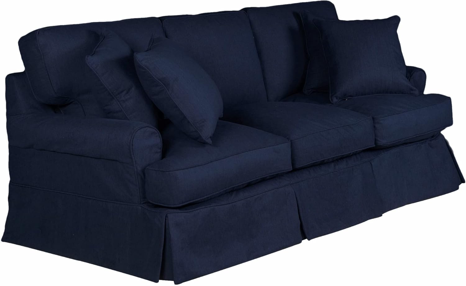 Sunset Trading Horizon Sofa Slipcover, Configurable, Navy Blue
