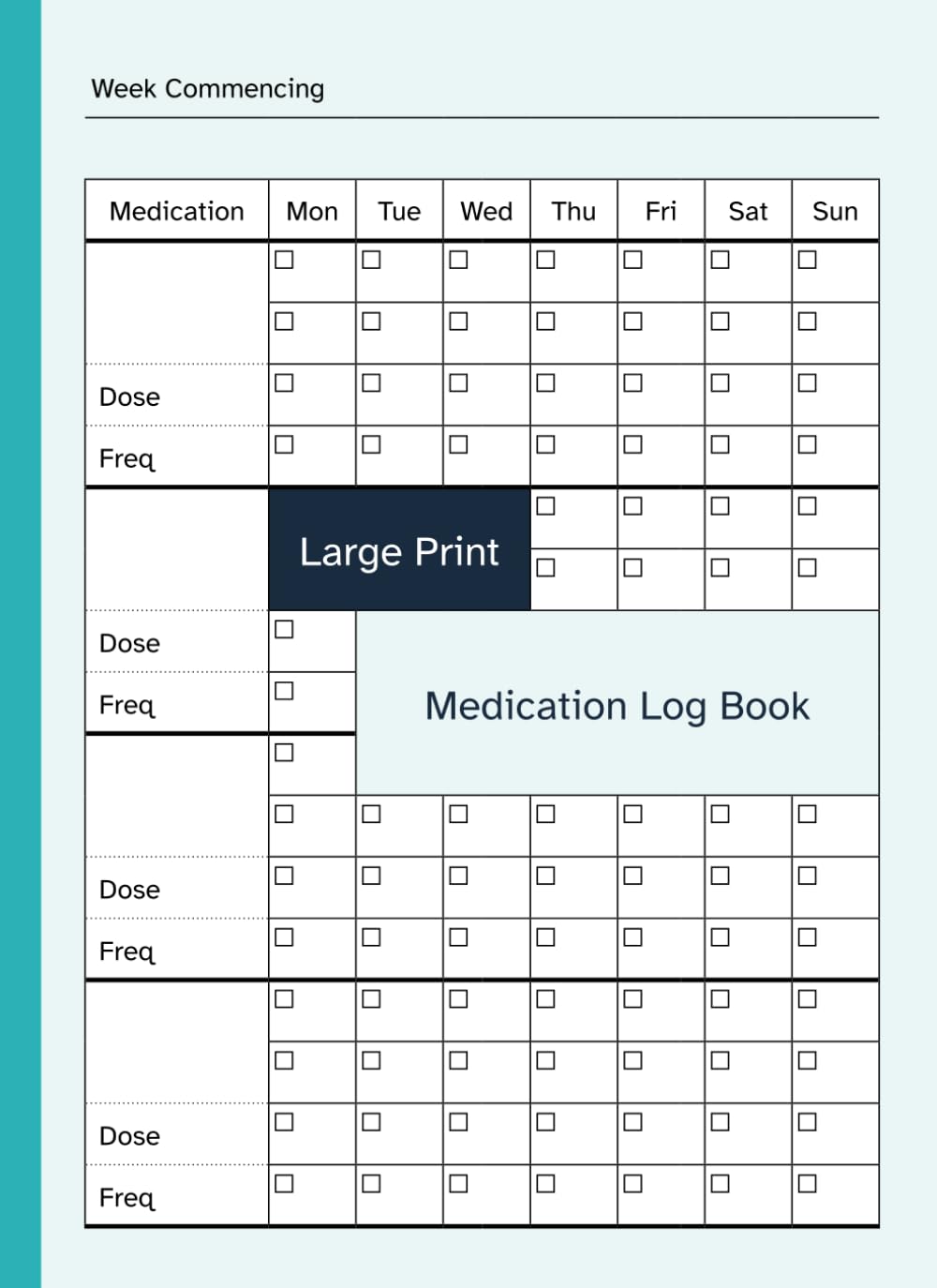 amazon-com-large-print-medication-log-book-52-week-daily-weekly-medicine-diary-tracker-big-format-size-9798539789596-edgehill-clarence-books