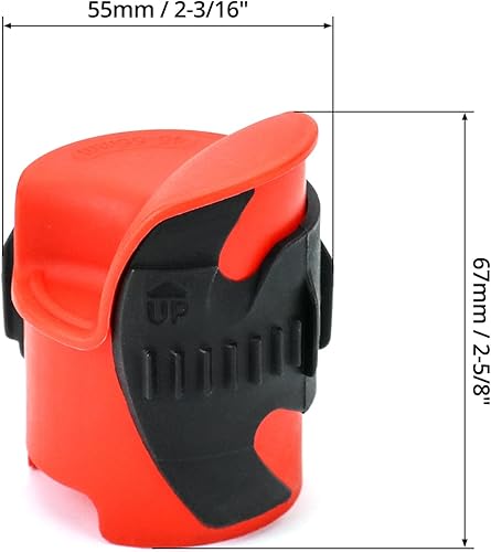 Miniatura 6 de QWORK Herramienta limpiadora de sellos de horquilla para motocicleta, paquete de 2 unidades de limpieza universal para reparación de golpes,