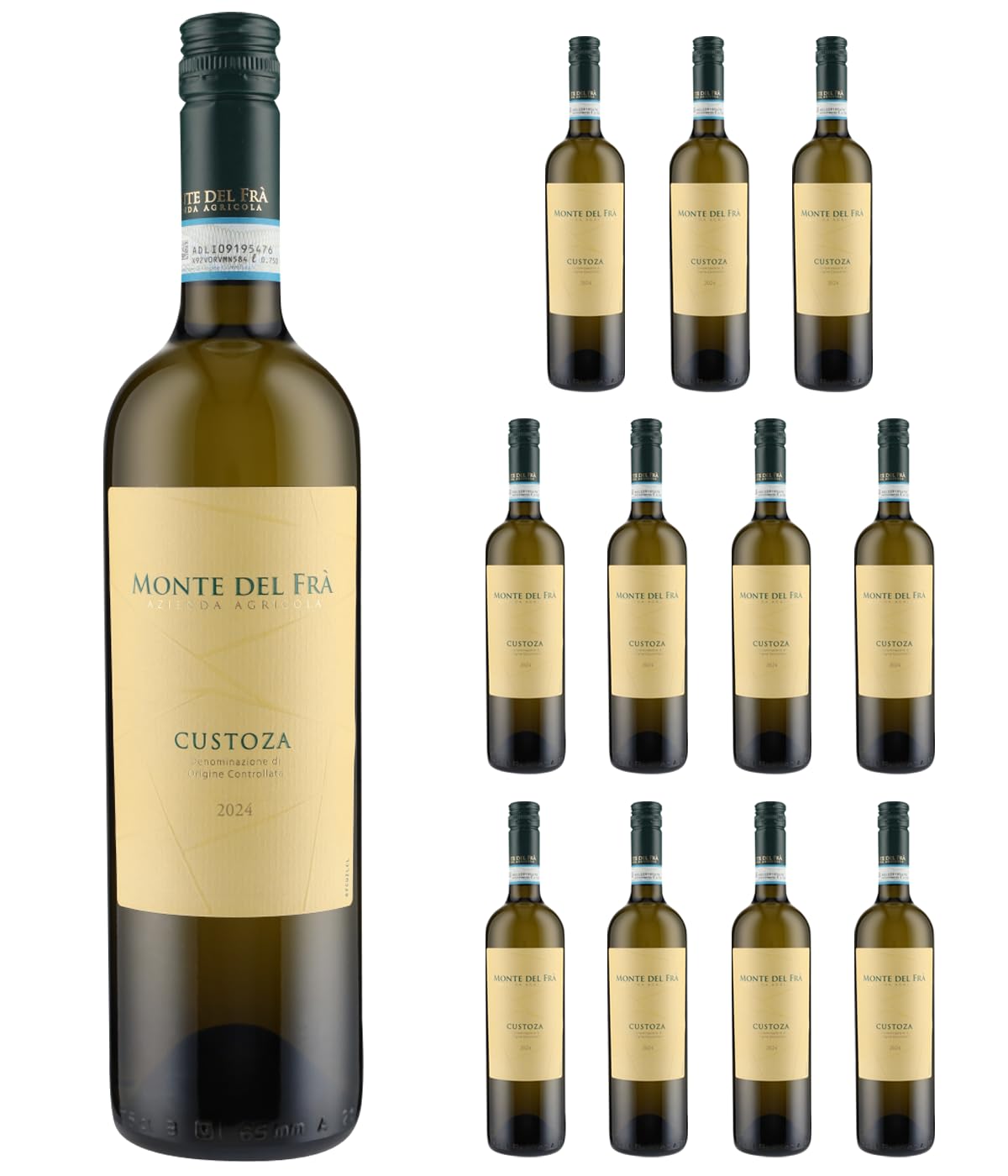 Custoza DOC 2024 (12 Fl. x 0.75l) Monte del Fra