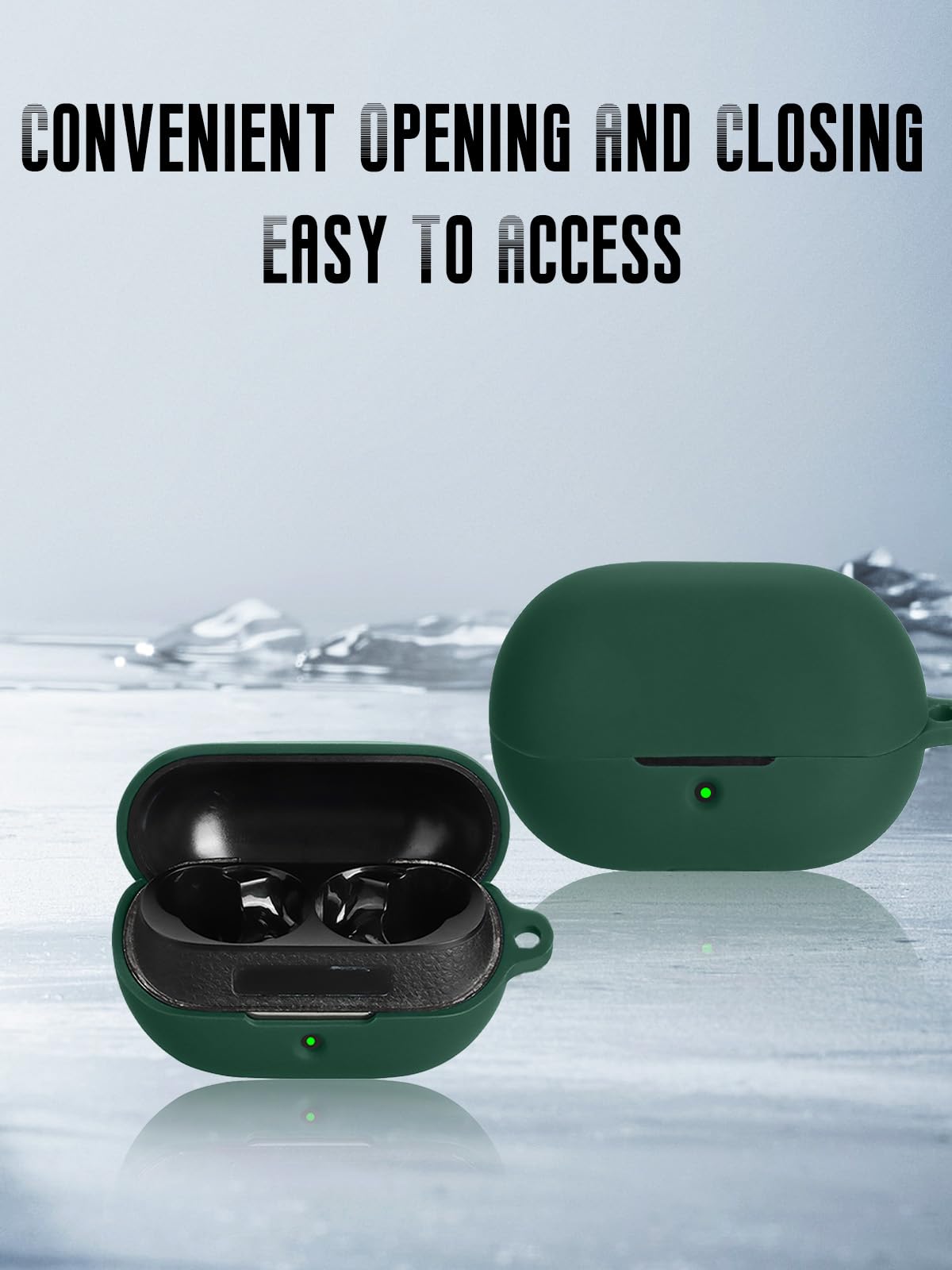 Amazon.com: Case for SoundPEATS H3 Earbuds, Soft Silicone