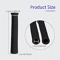 Vista 2 de 8 fundas protectoras de alambre para bujías, funda protectora de protección térmica, cubierta térmica de bujías de 1200 grados, cubierta