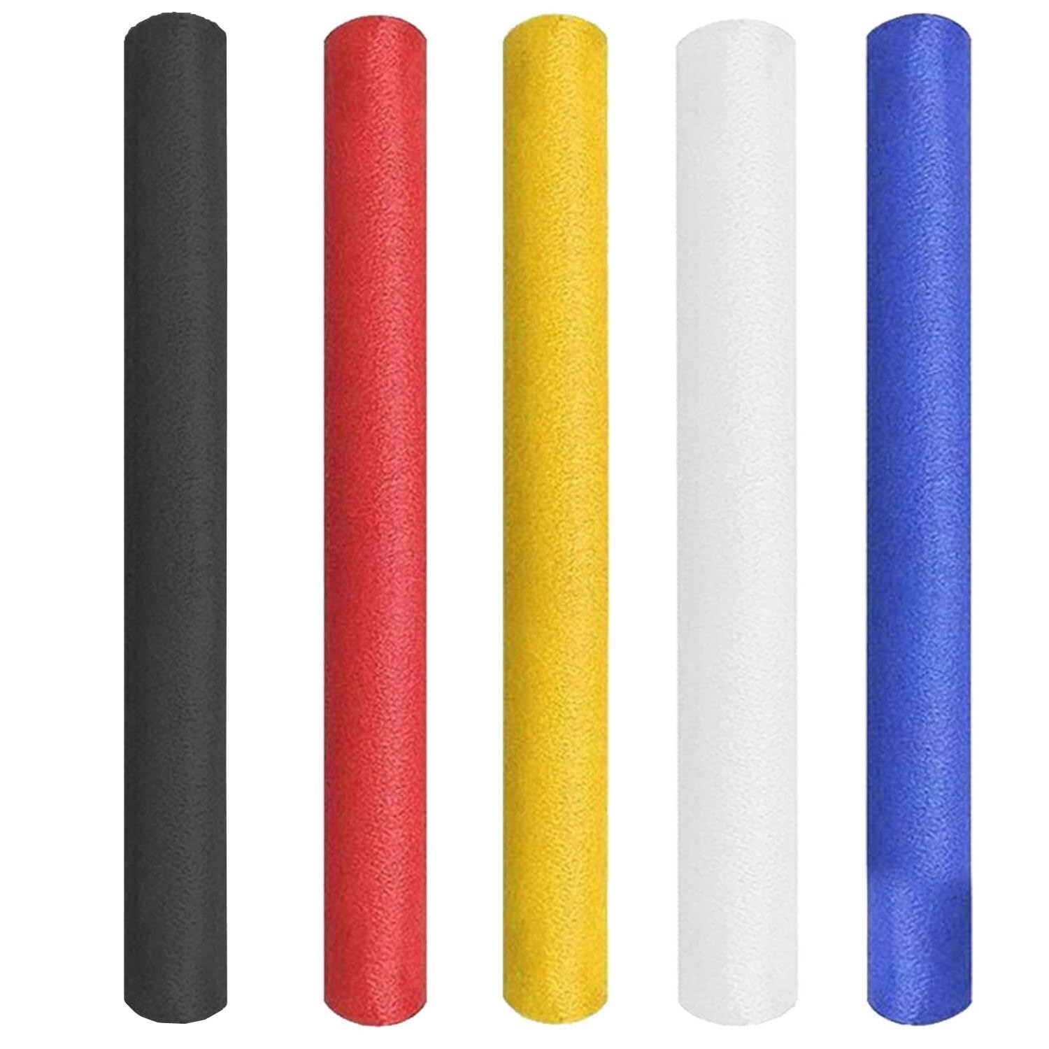 2 Pack Pool Noodle Strong Flexible Float Foam Jumbo 1.5m 150cm Portable Woggle Swimming Stick Buoyancy Aid Floating Swim Adults and Children High Density Quality (2 x Random Colour)