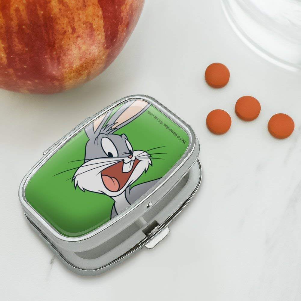 Looney Tunes Bugs Bunny Rectangle Pill Case Trinket Gift Box