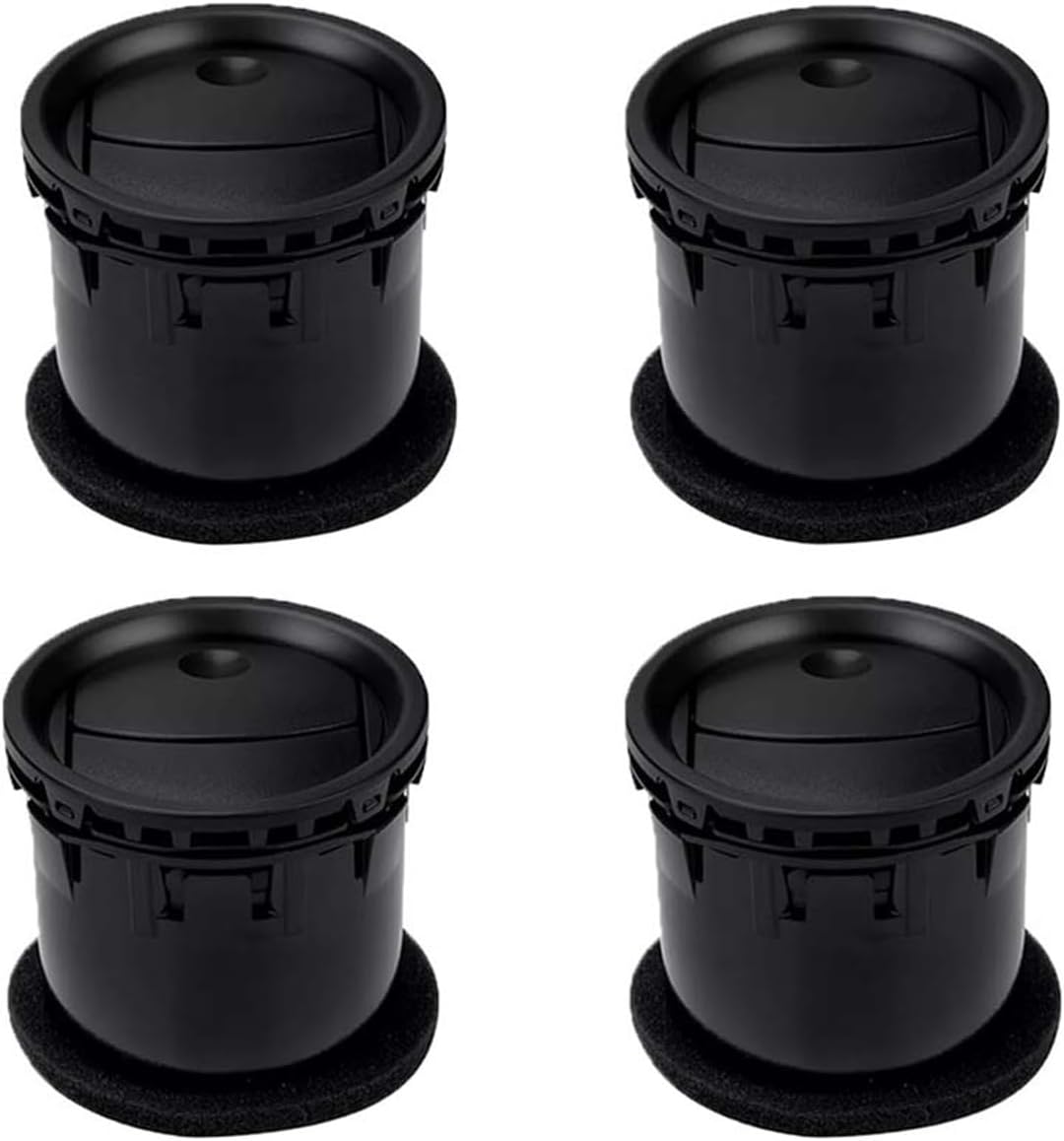 Automotive Air Conditioning Vents Air Conditioning Vent Grille Cover Fit for Ford F150 Fit for Lincoln 2004-2008 Car Accessories 8L3Z-19893-AA 8L3Z-19893-BA Nice-Looking(Chrome)