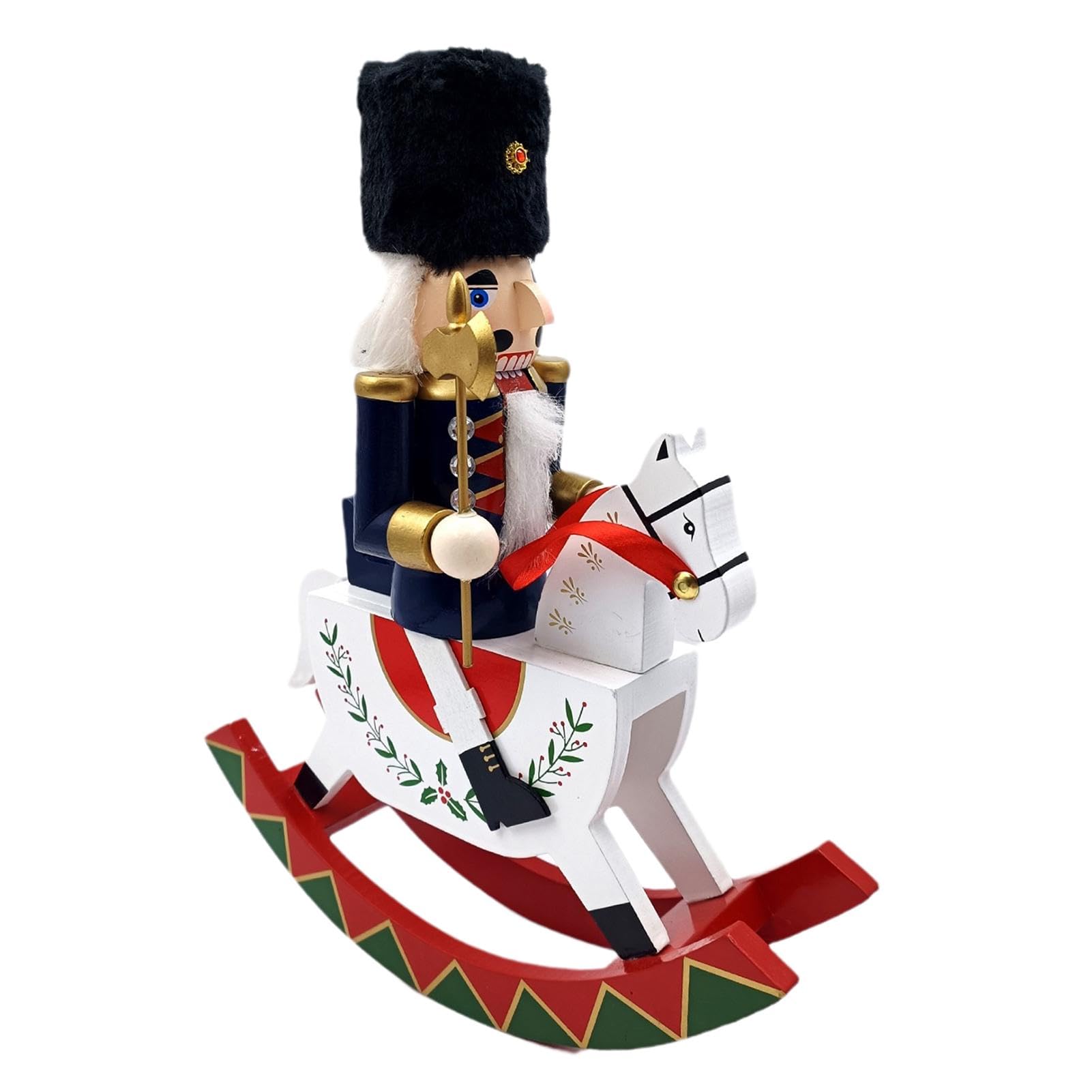 ミッキーマウス ロッキングホース クリスマス装飾 置物フィギュア
