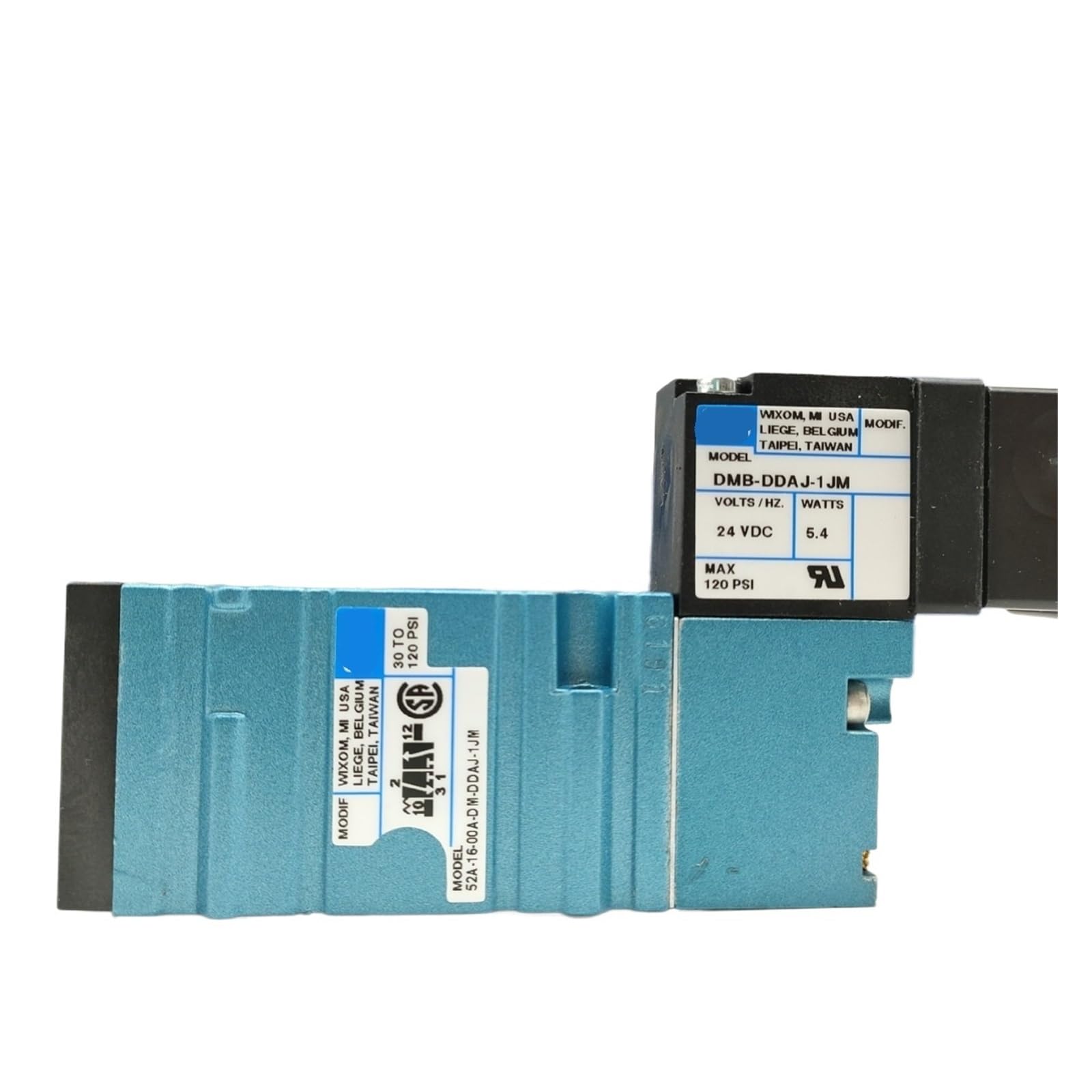 ELZNSQQK Solenoid Valve 52A-16-00A-DM-DDAJ-1JM