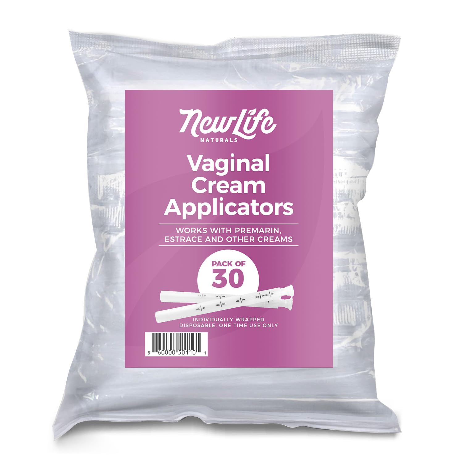 NewLife Naturals Disposable Vaginal Applicators 30 Pack - feminine care | Mubboo