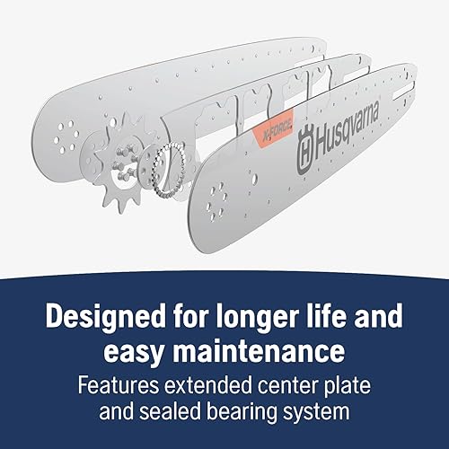 Miniatura 5 de Husqvarna X-Force (XF-388) Barra guía de motosierra de 20 pulgadas, paso de 38", calibre 058, montaje grande