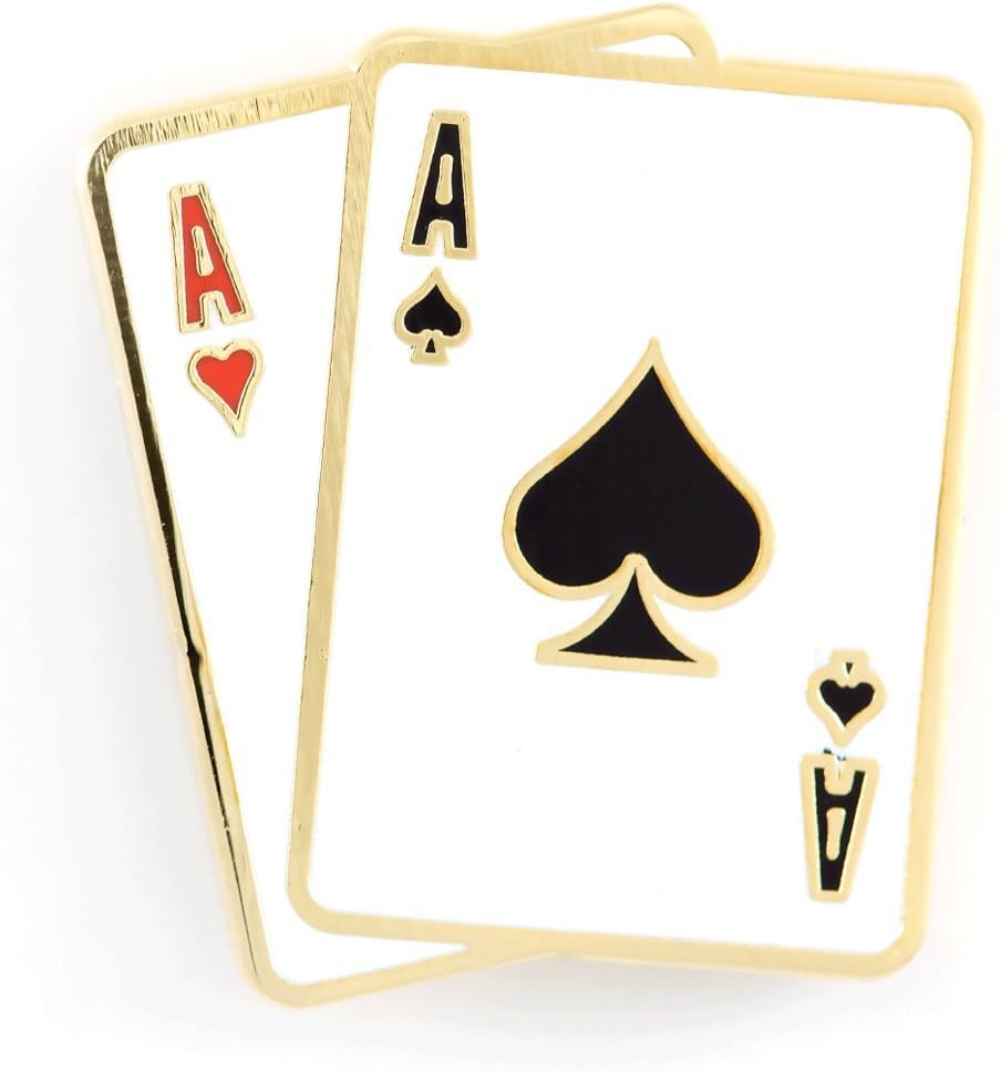 Aces Enamel Pin