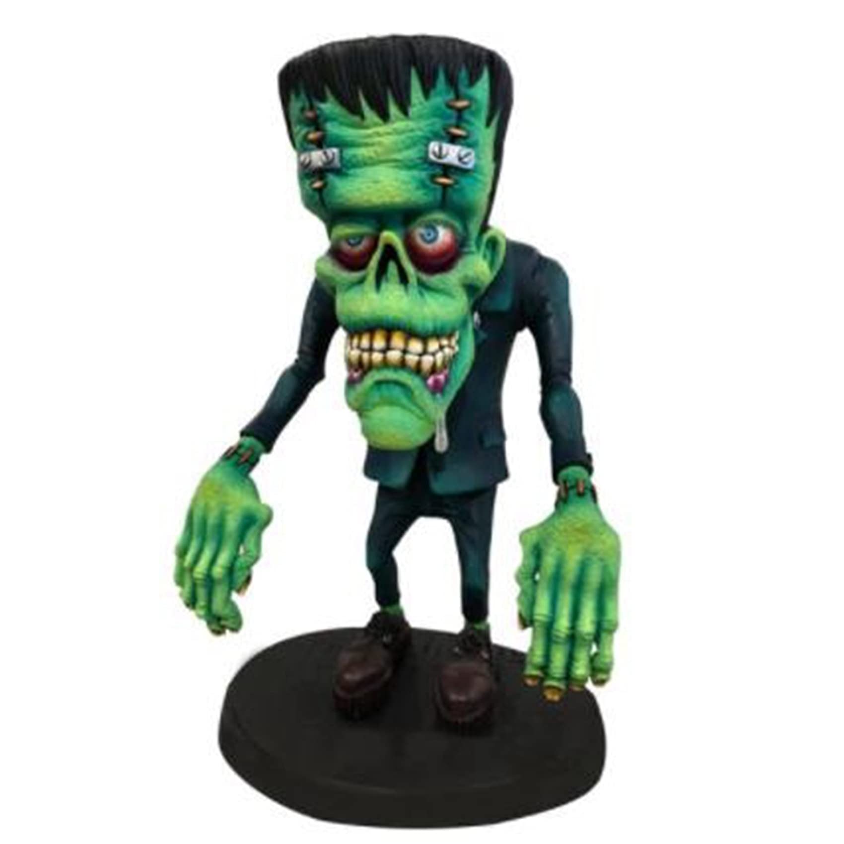 Jojomino Resin Angry Big Mouth Eccentric Statue Ornament Resin Horror Grimace Party Decoration