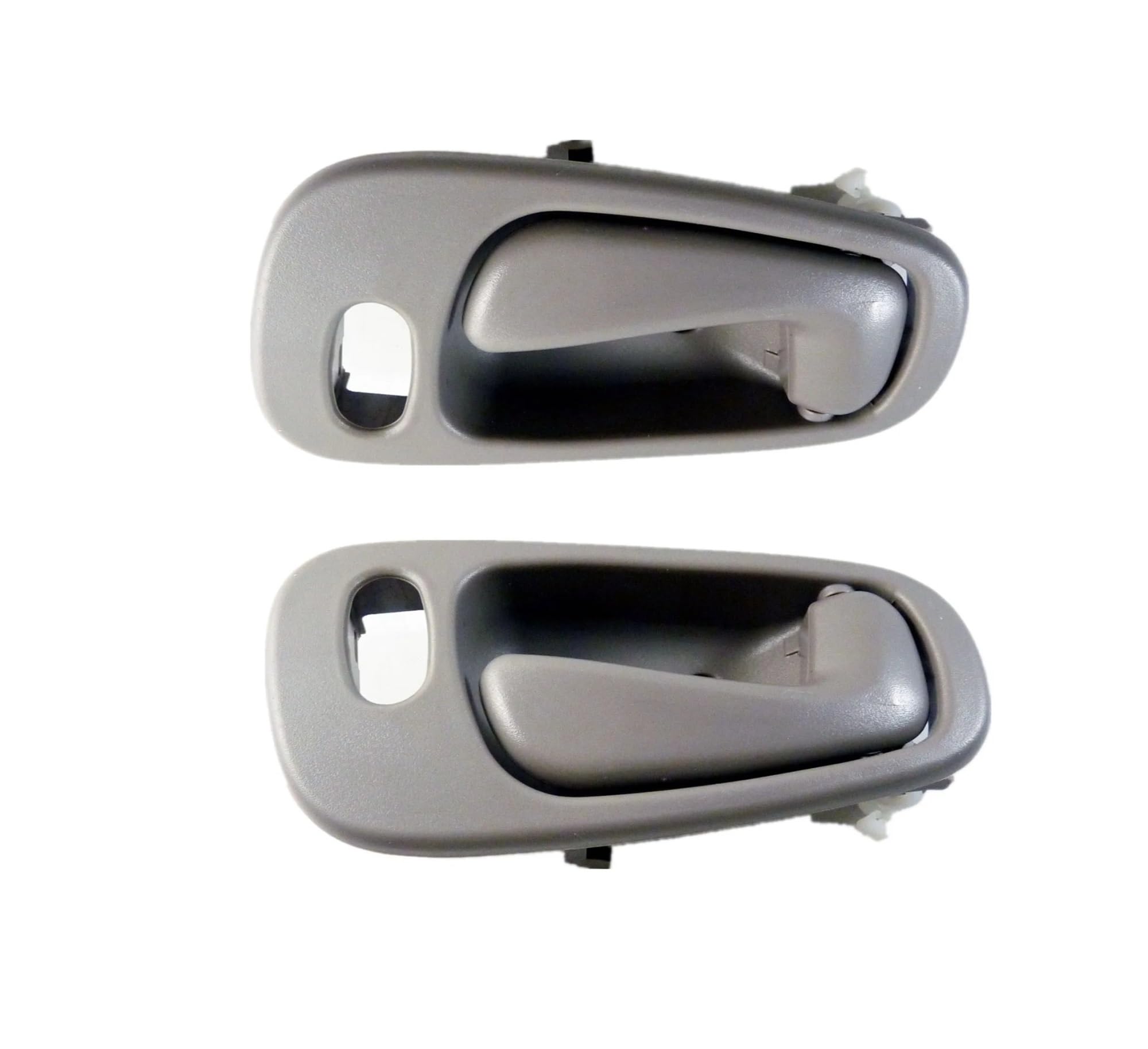 Nhsijpo Automotive Interior Door Handle for Toyota for Corolla 1998-2002 Interior Door Handle Left Or Right with Lock Hole Gray(Gray LH and RH 2pc)