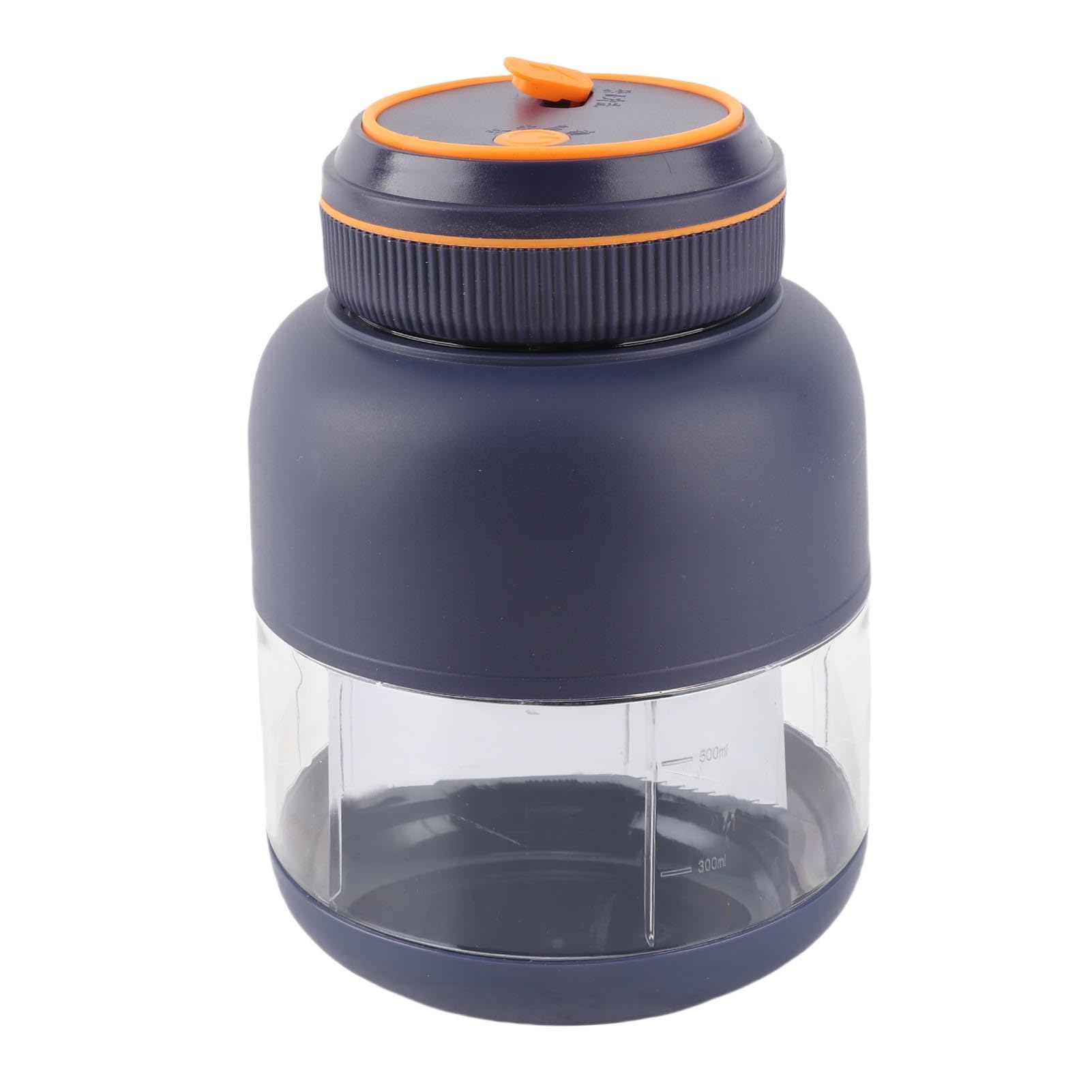 GLOGLOW Licuadora Portátil, Máquina de Frutas de Mano, Batidora Personal, Mini Licuadora con Batería de 1300 MAh y Taza Tritan de 800 Ml para Batidos, Batidos y Jugos (BLUE)