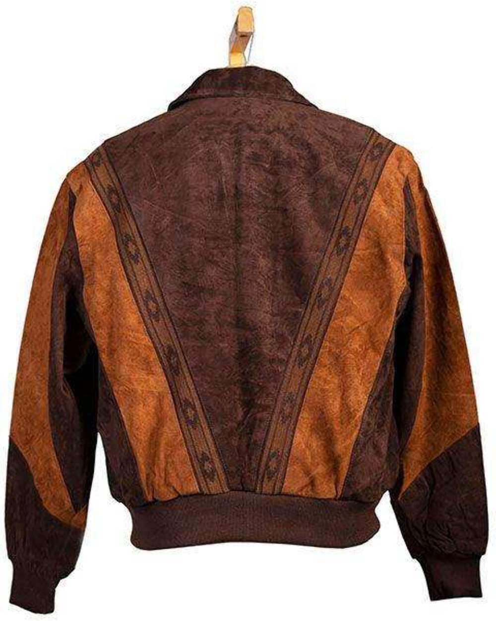 Two-Toned Boar Suede Men's Jacket by Scully