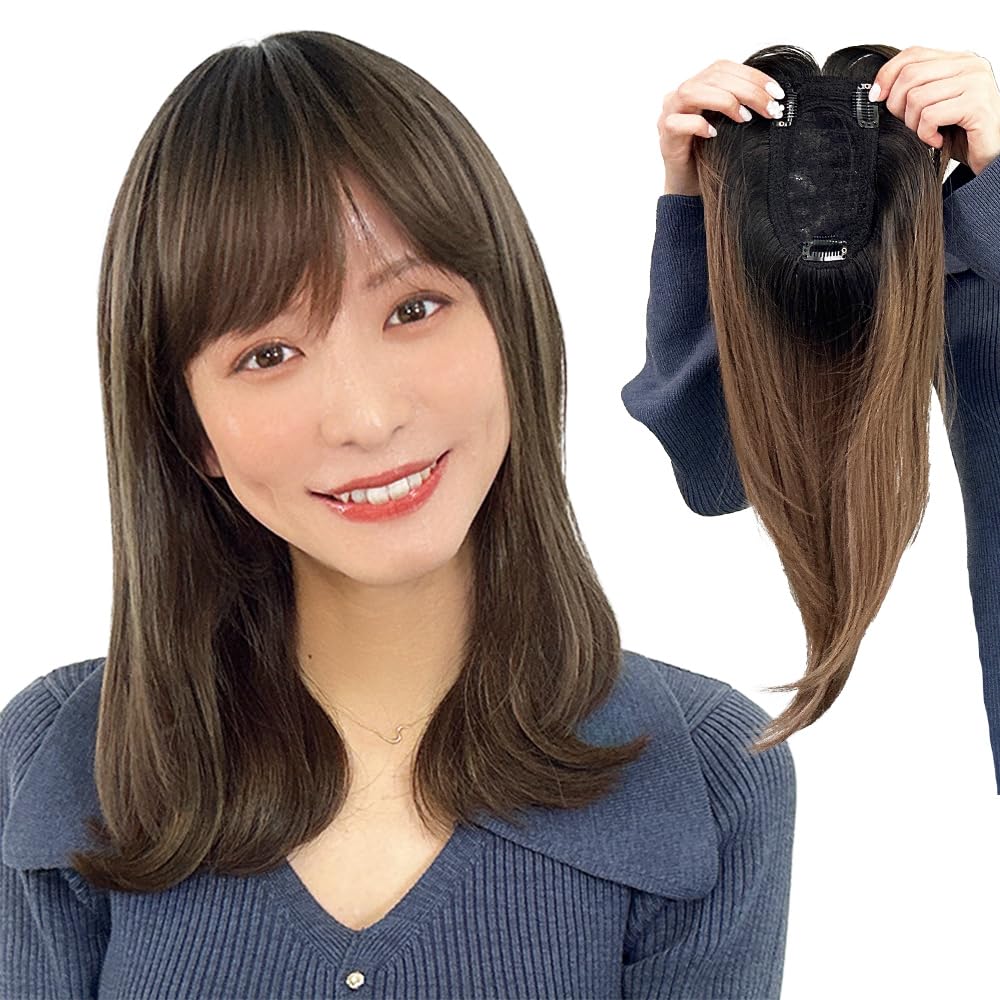 部分ウィッグ　アクアドール AQUADOLL 部分ウィッグ 頭頂部ウィッグ 白髪隠し つむじ