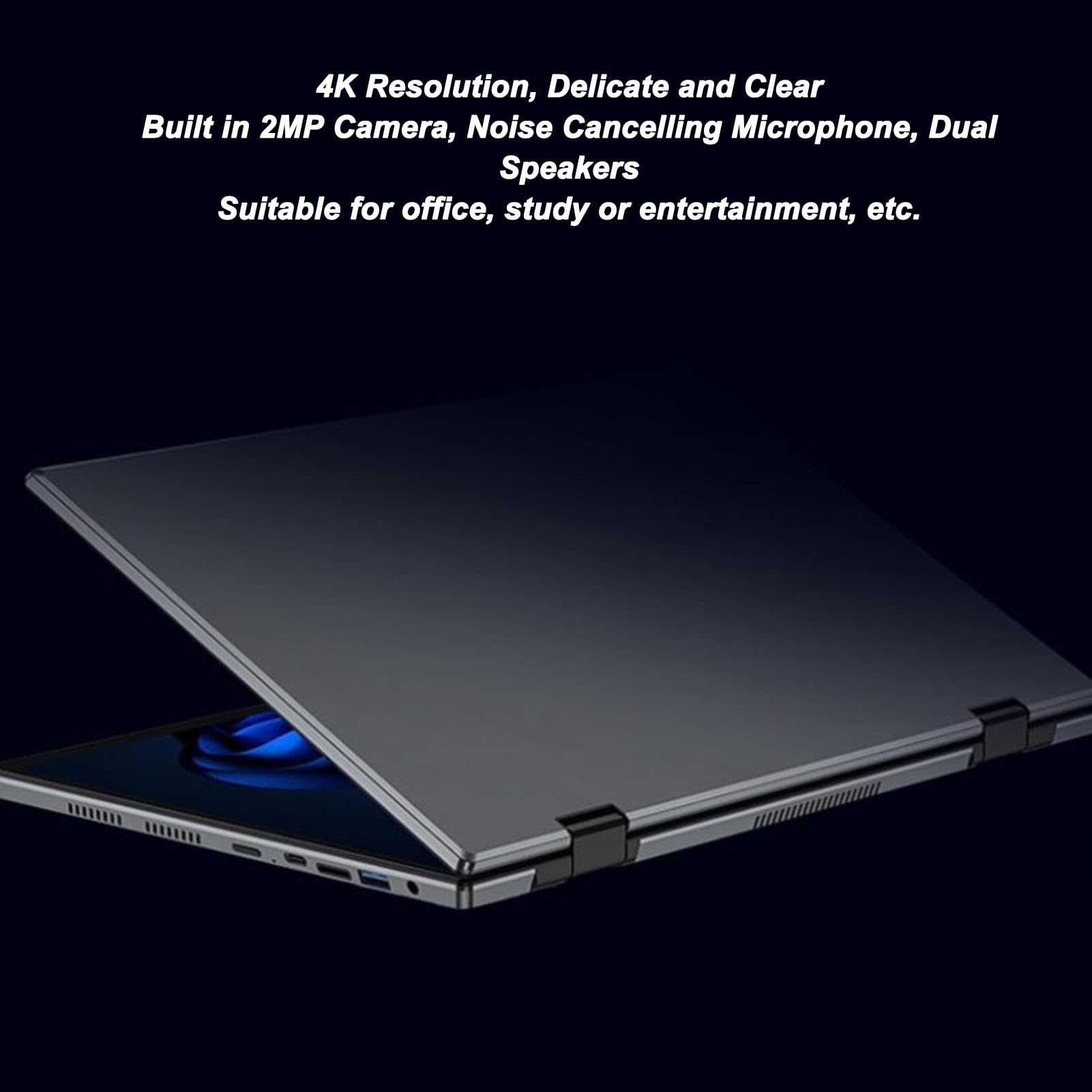 2-in-1ノートPC タッチスクリーン シルバー デュアルスクリーン ノートパソコン 2in1 タッチパネル タブレット