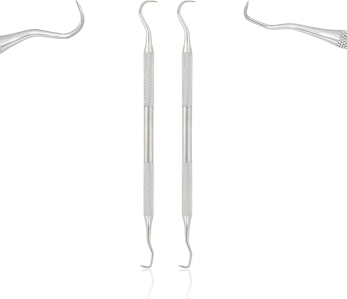 Miniatura 5 de ODM - Herramienta profesional de raspador de sarro dental – púa dental, removedor de sarro de doble extremo para dientes, removedor de placa