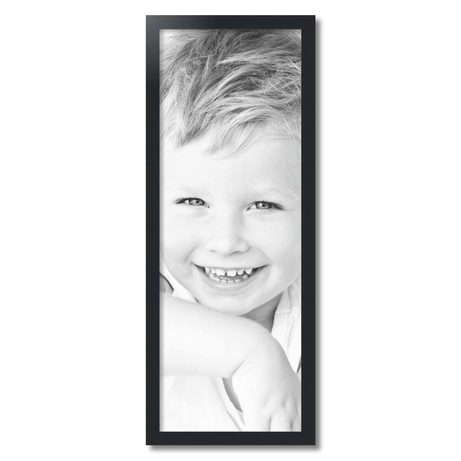 Amazon.com - ArtToFrames 13x36 inch Satin Black Picture Frame