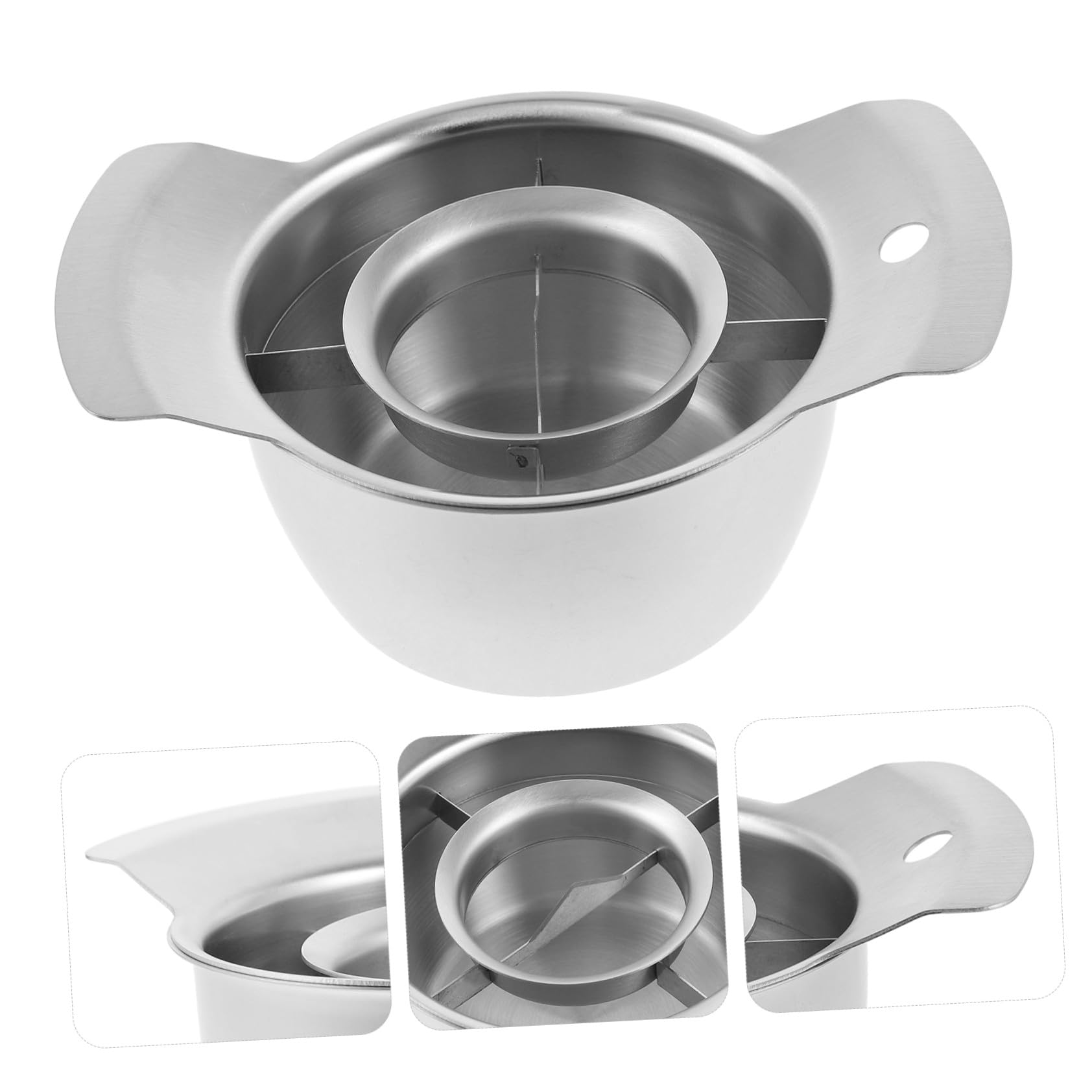 Set Utensile Ciotola AntiGraffio in Acciaio Inossidabile per Pelare Melograno e Design Antiscivolo per Uso Domestico e Commerciale