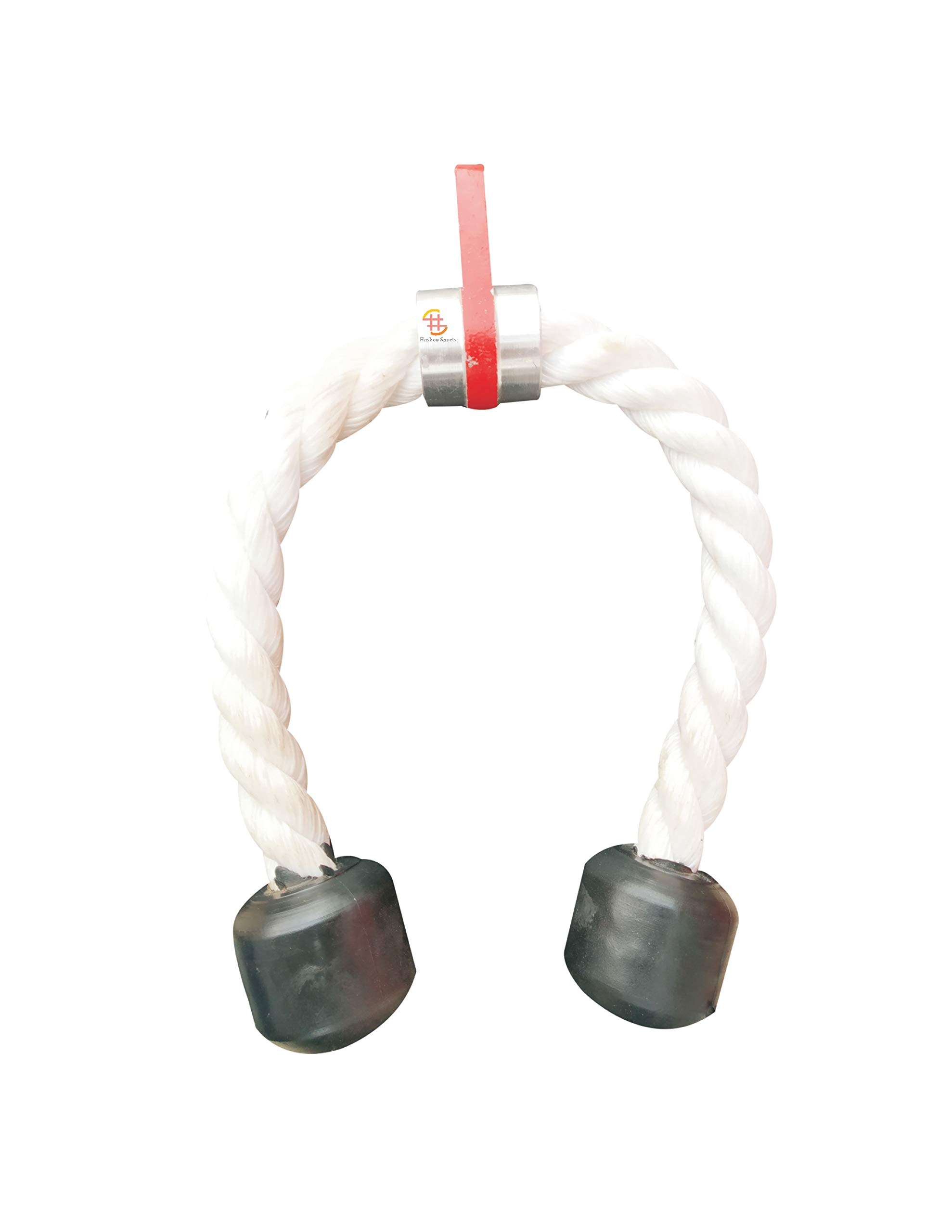 Hashco White Nylone Tricep Rope for Gym Exercise with Steel Safety Lock (B08GKSF9X1) Amazon Price History, Amazon Price Tracker